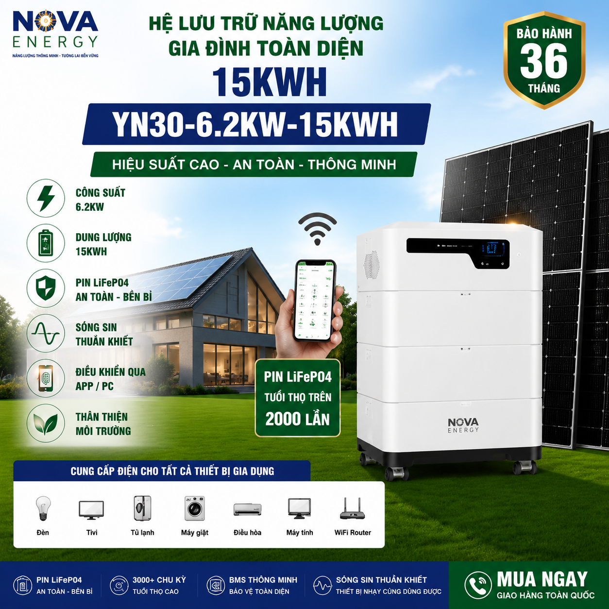 YN30 6200W 15kWh